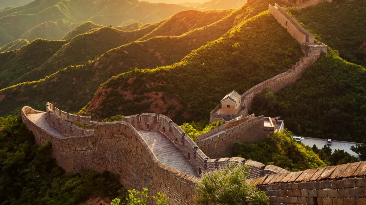 great wall in china