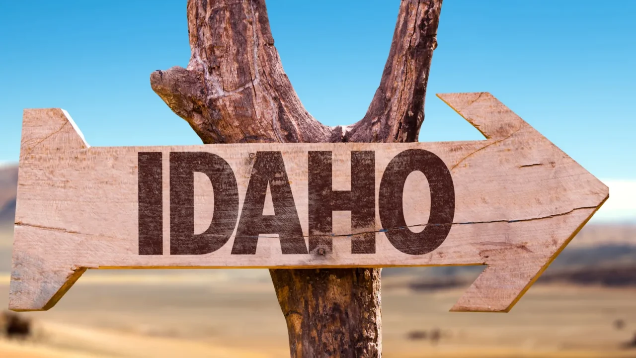 idaho directional arrow