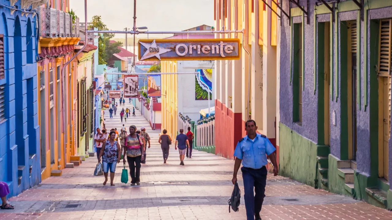 main street of santiago de cuba