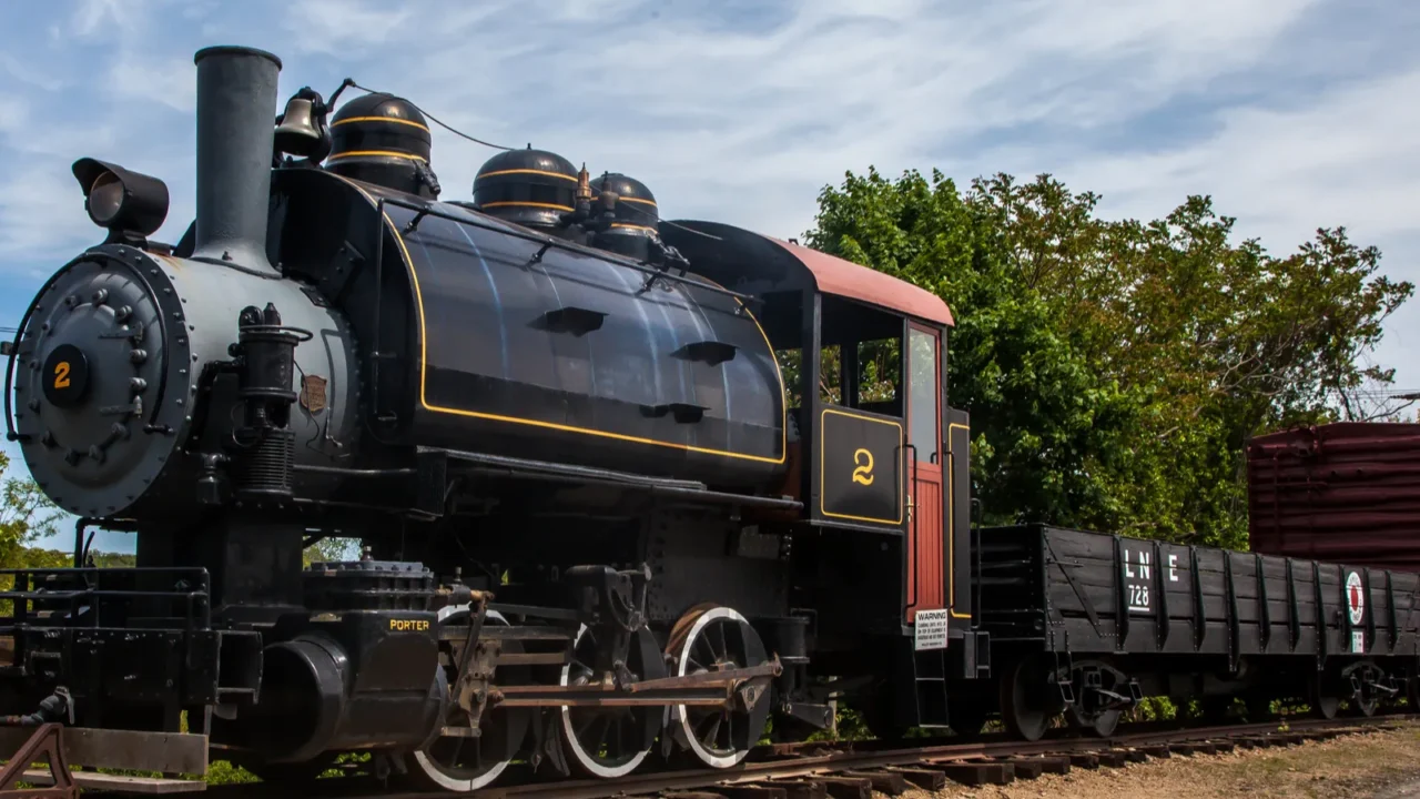 old steam train locomotive