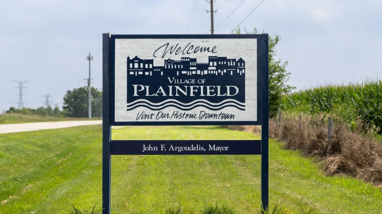 plainfield il usa  august 5 2025 the village of
