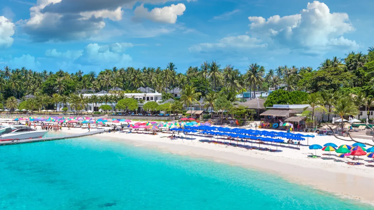 racha raya resort island near phuket island thailand in a