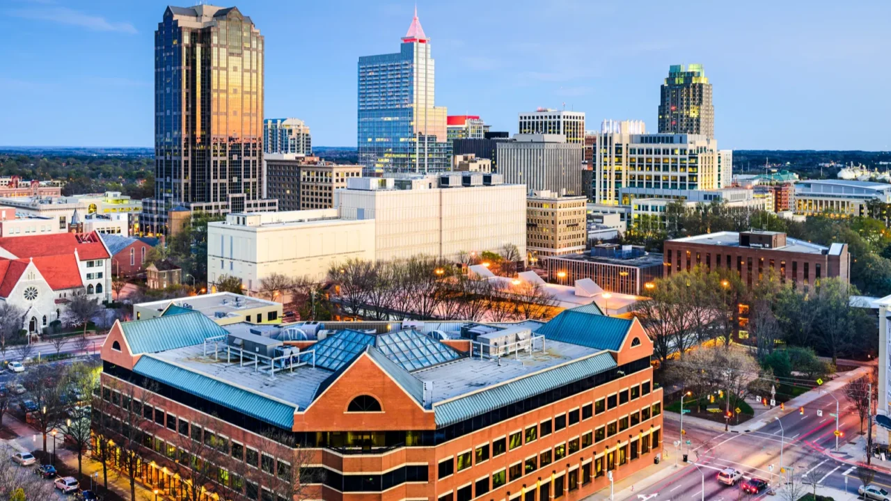 raleigh north carolina downtown skyline