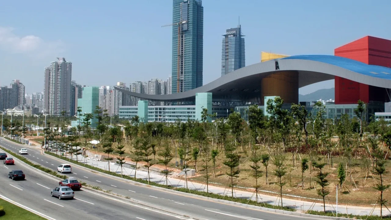 shenzhen  modern chinese city