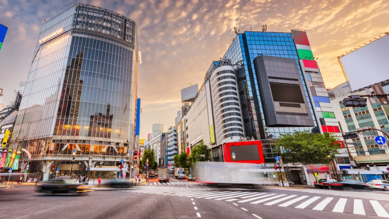 shibuya crossing tokyo japan