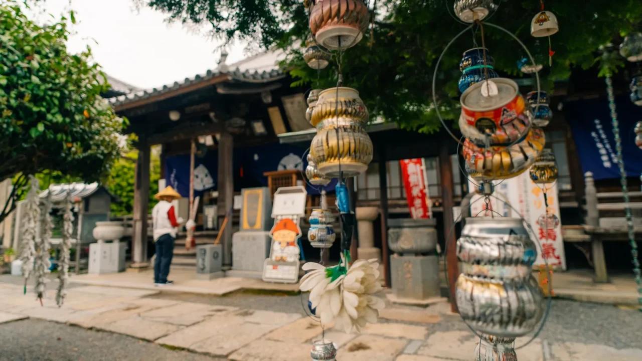 shikoku japan may 2 2025 shusshaka temple no 73