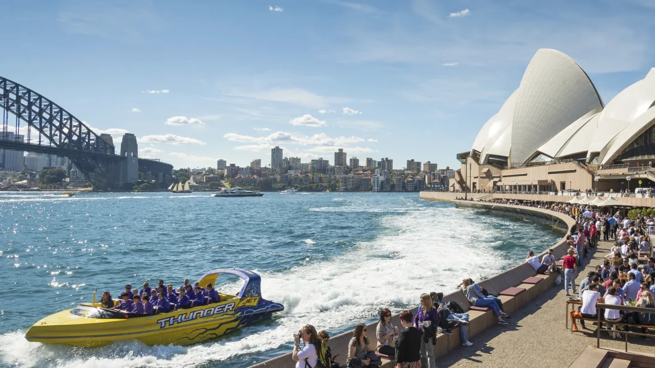 sydney harbour in australia by day