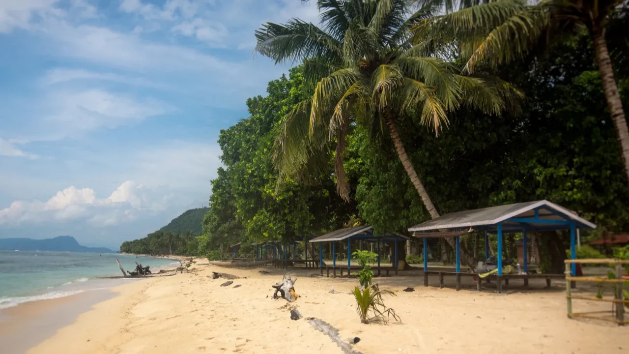 the beach in papua new guinea