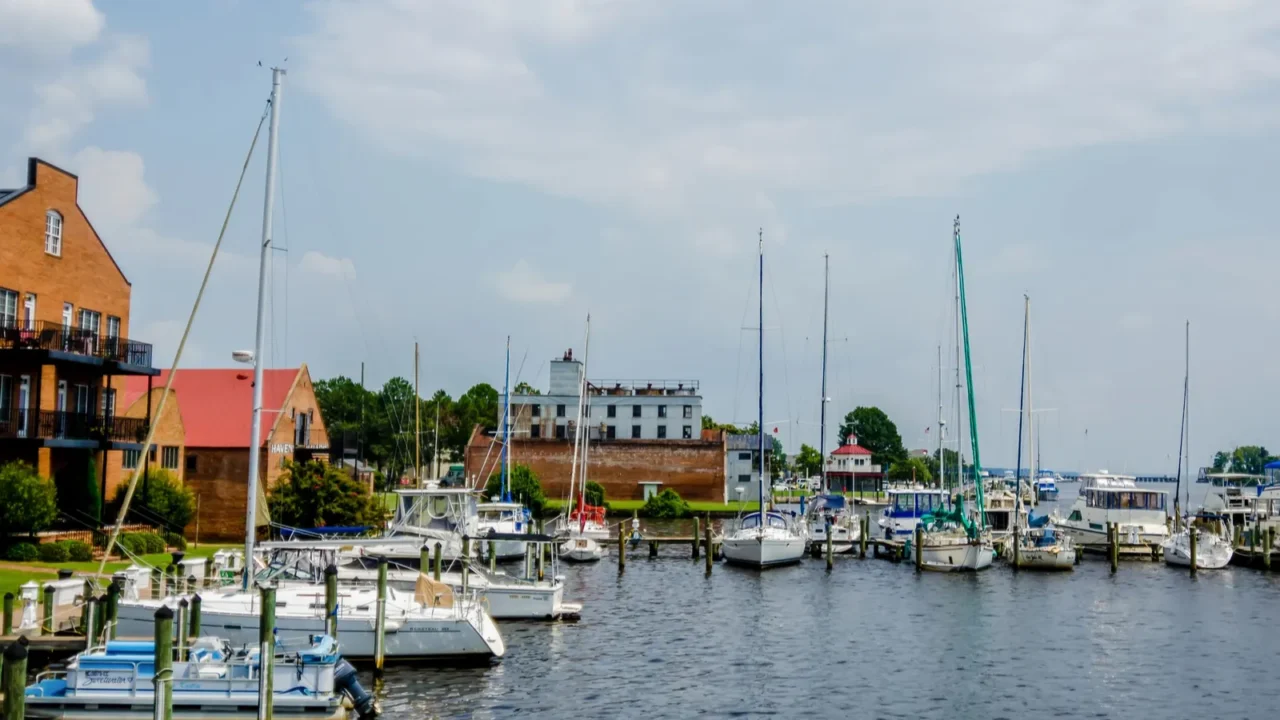 waterfront scenes in washington north carolina