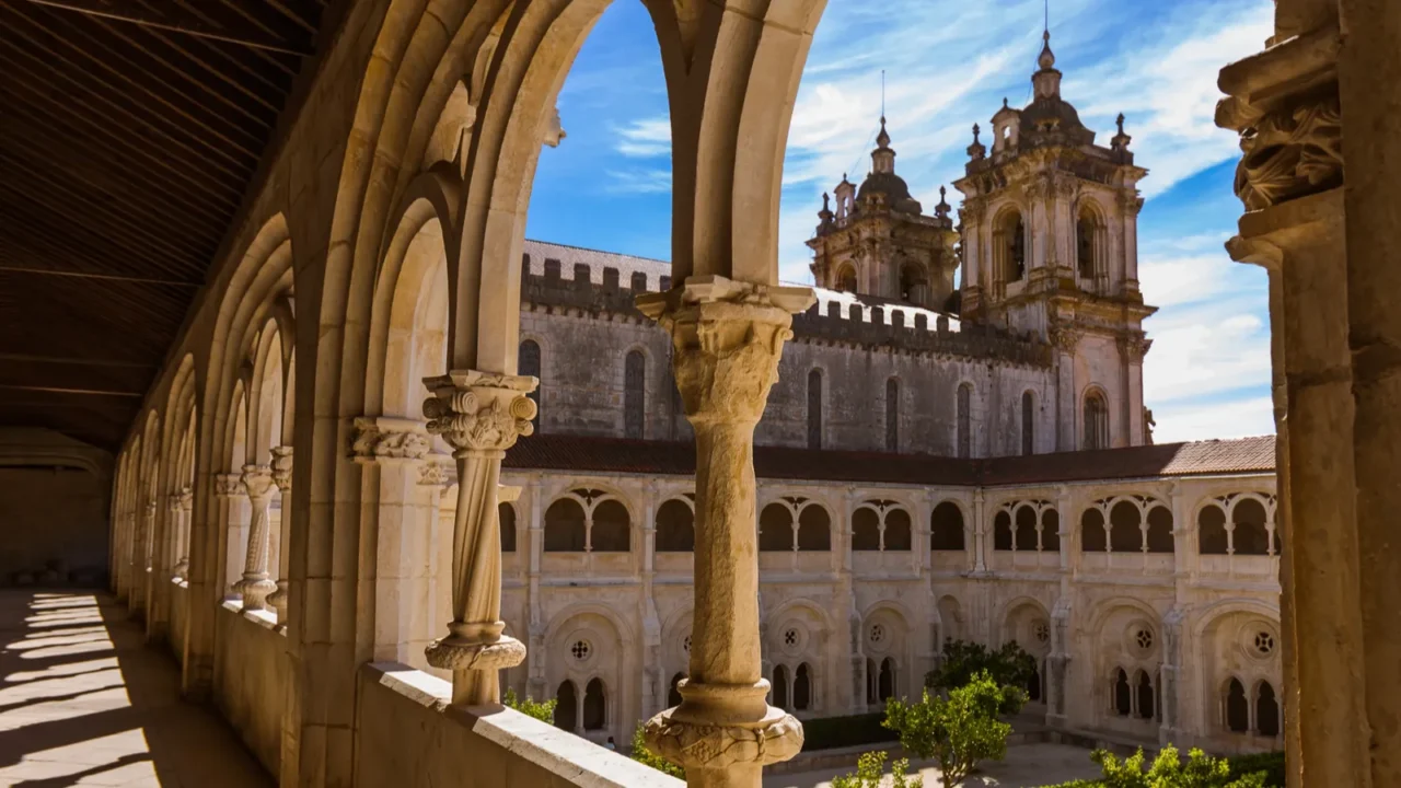 alcobaca monastery  portugal