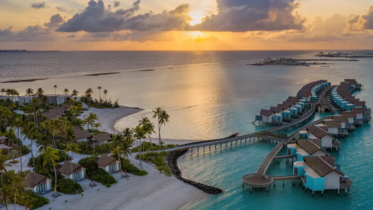amazing bird eyes view in maldives island ehmafushi crossroads maldives