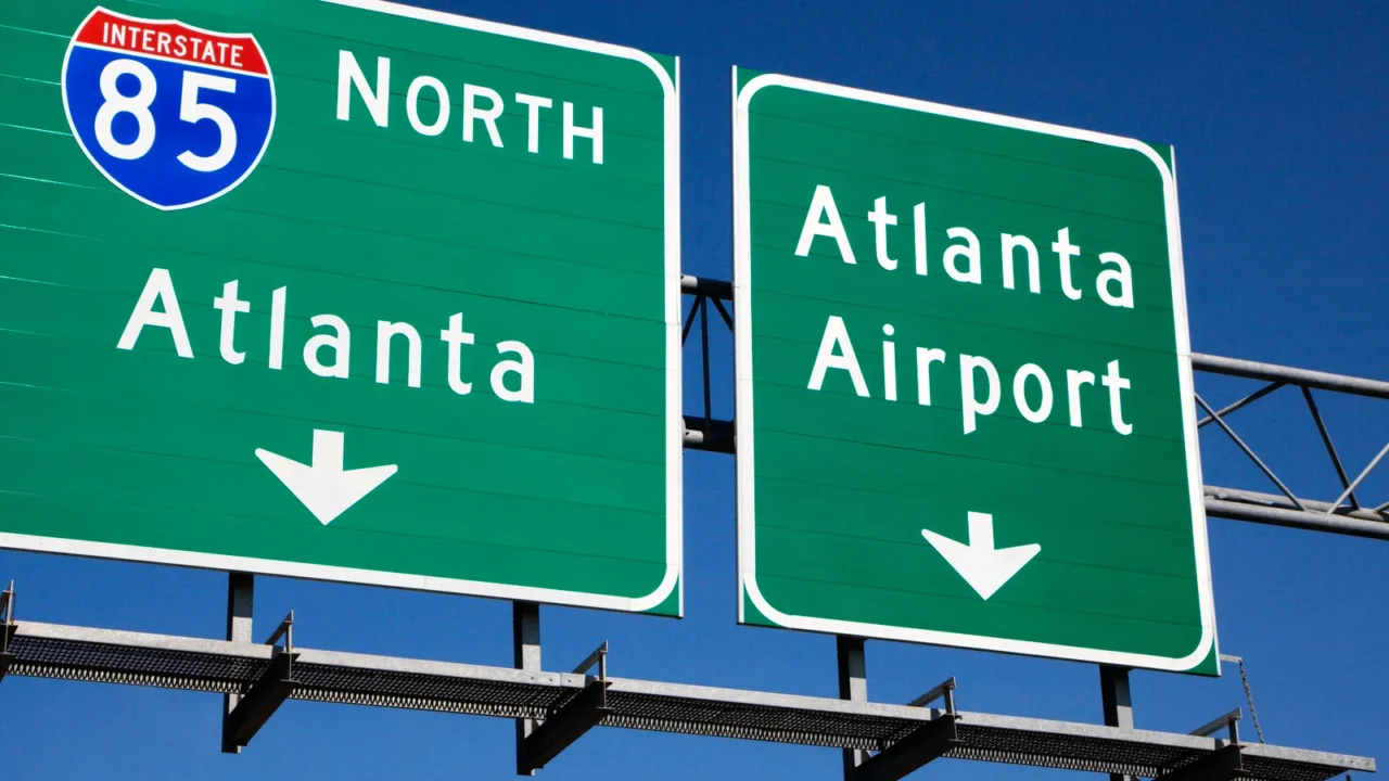 atlanta freeway signs