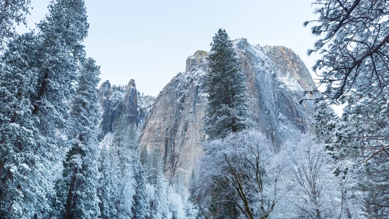 beautiful early spring landscapes in yosemite national park yosemite usa