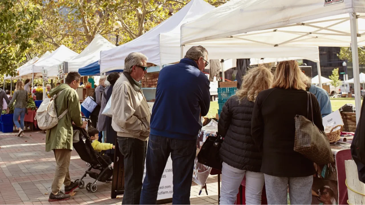 boston massachusetts  october 3rd 2019 people shopping for fresh