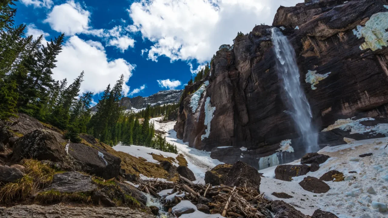 bridal veil falls telluride colorado