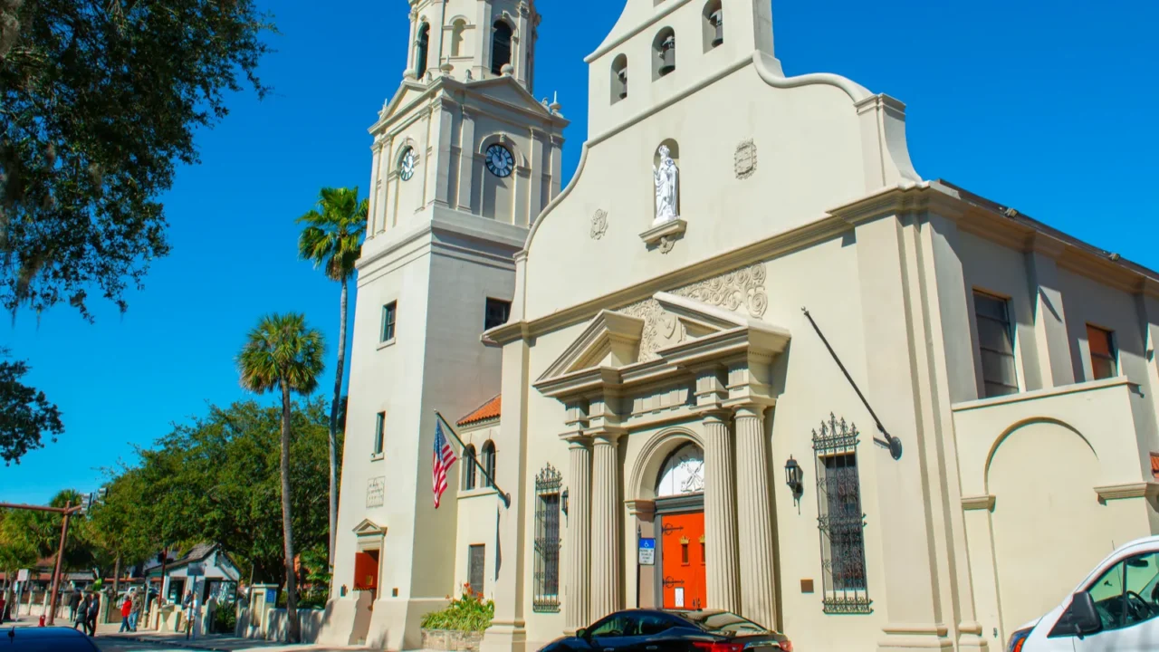 cathedral basilica of st augustine is a spanish colonial