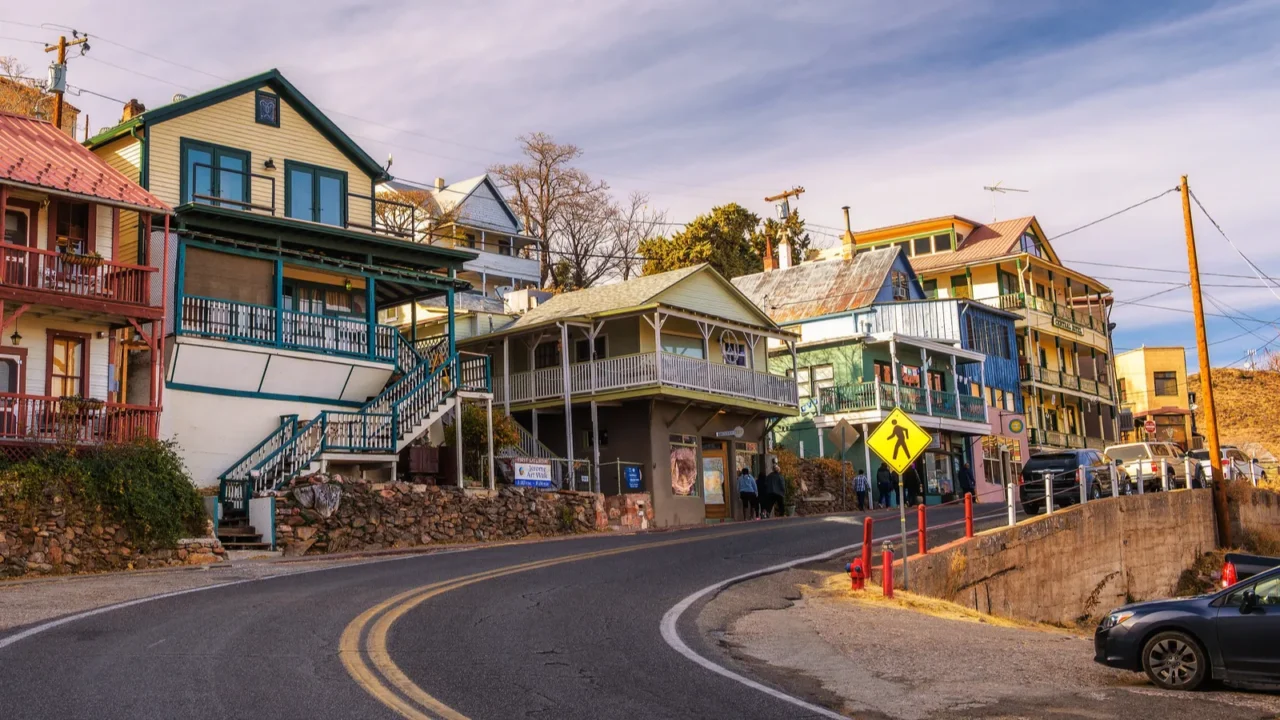 cityscape view of jerome arizona