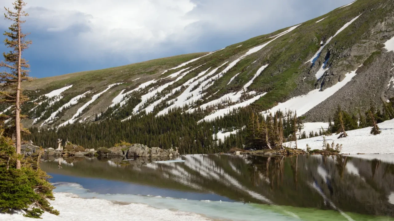 colorado lake panorama