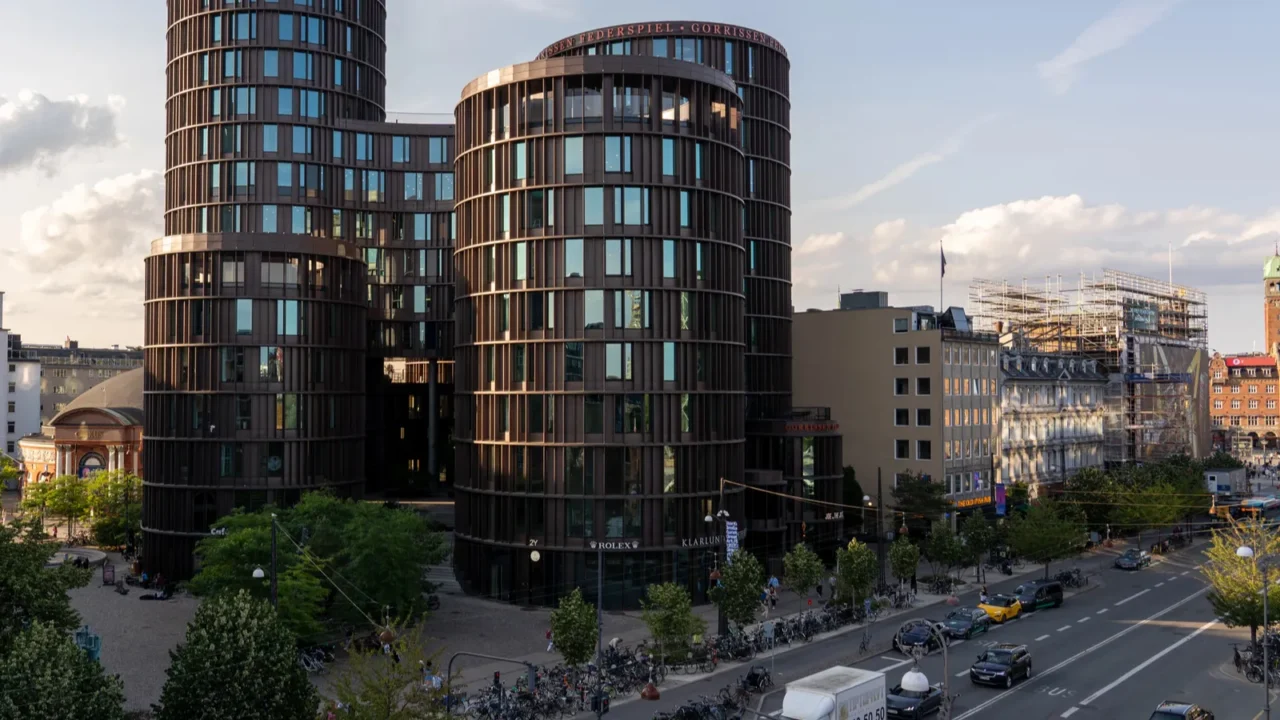 copenhagen denmark  july 14 2023 exterior view of the