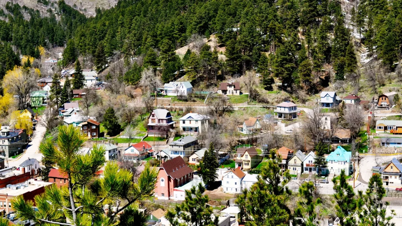 deadwood aerial view