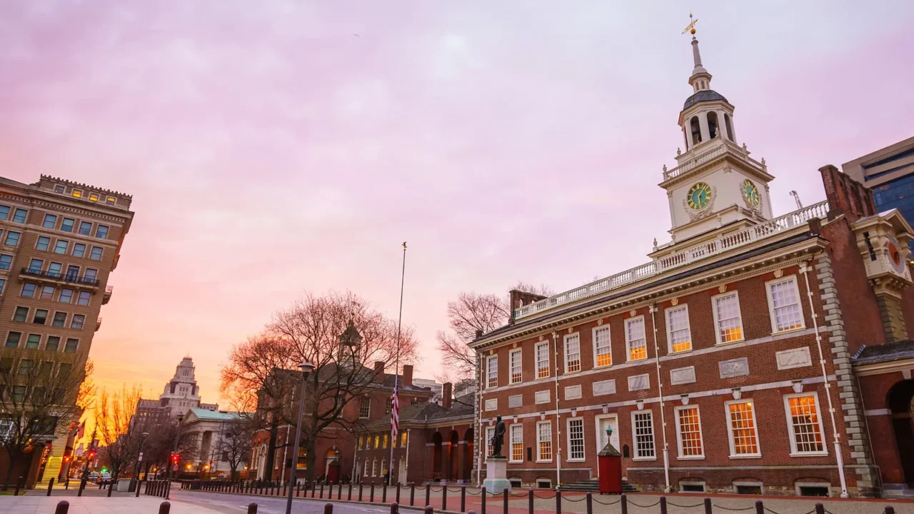 independence hall in philadelphia pennsylvania