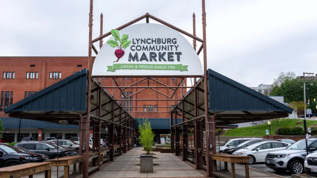 lynchburg virginia april 21 2022 the lynchburg community market