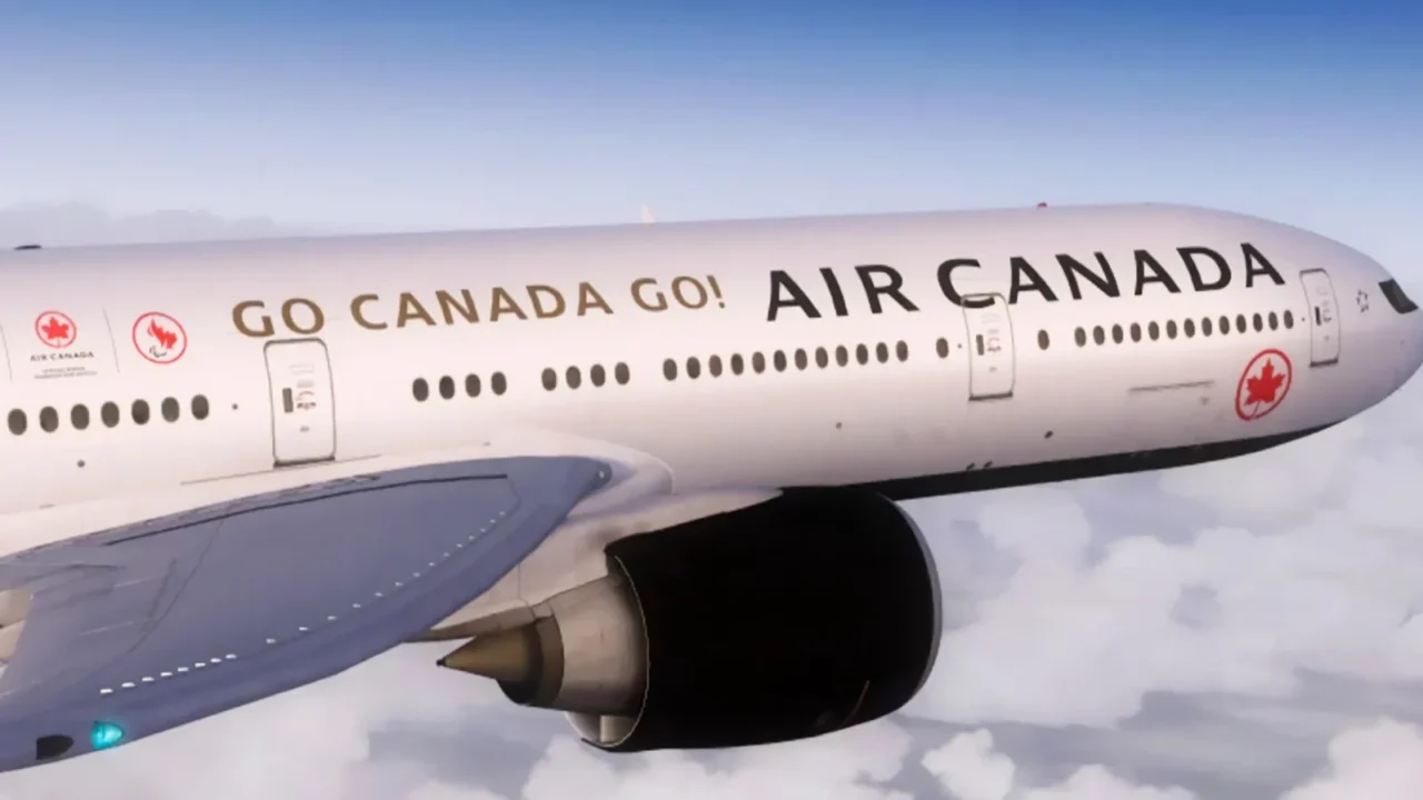 montreal canada december 15 2021 air canada boeing 777 the