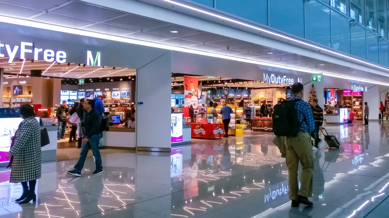 munich germany december 12 2019 munich airport the modern