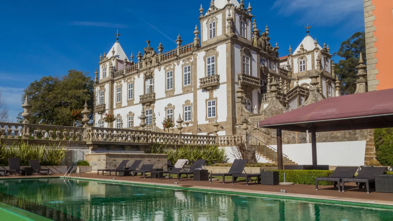 oporto portugal freixo palace palacio do freixo in the douro