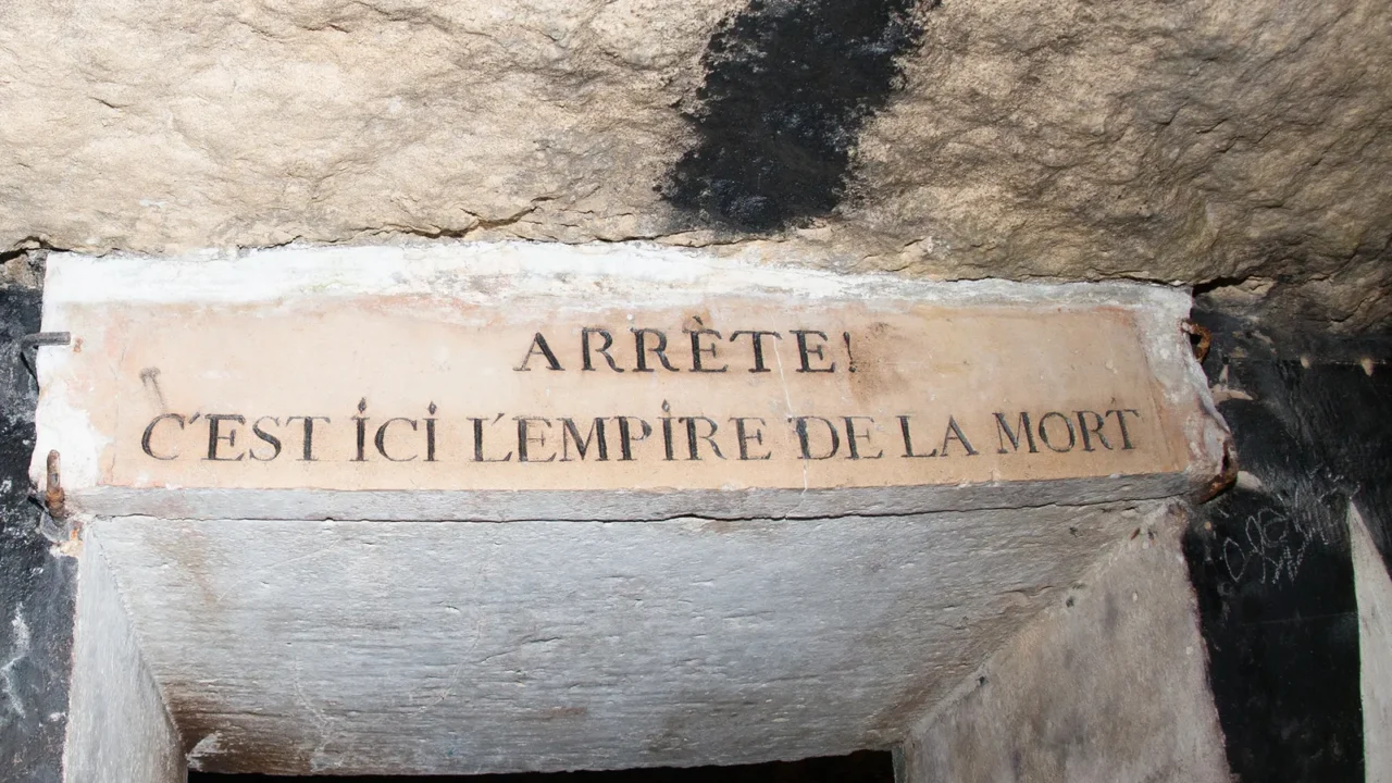 paris catacombs skulls and bones