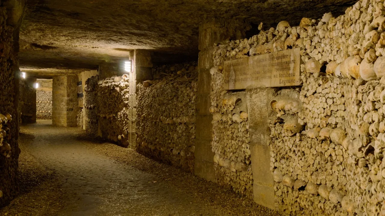 the catacombs of paris france they are underground ossuaries and