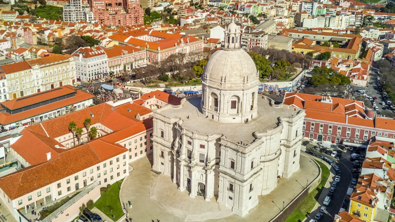 the church of santa engracia converted into the national pantheo