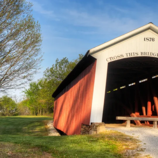 Indiana’s covered bridges you need to see this fall