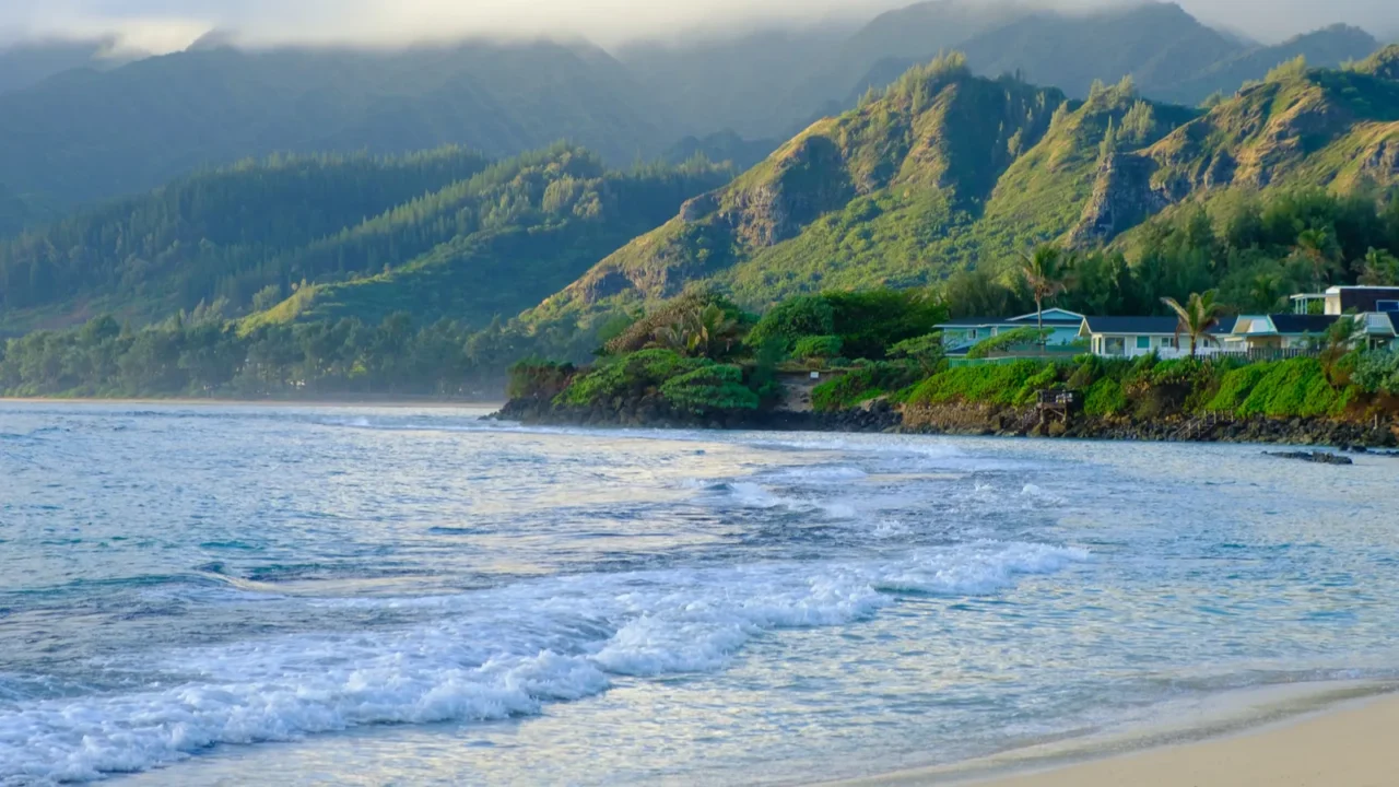 tropical paradise beach oahu hawaii