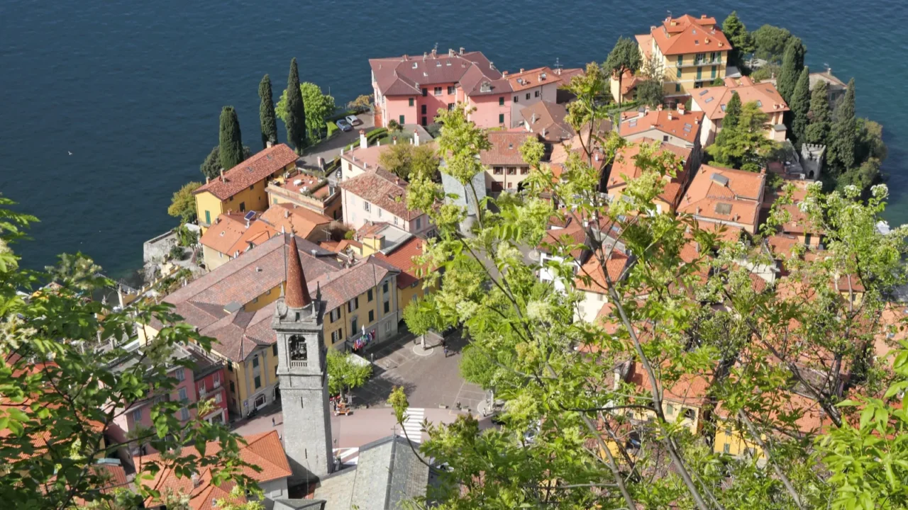 varenna village on lake como