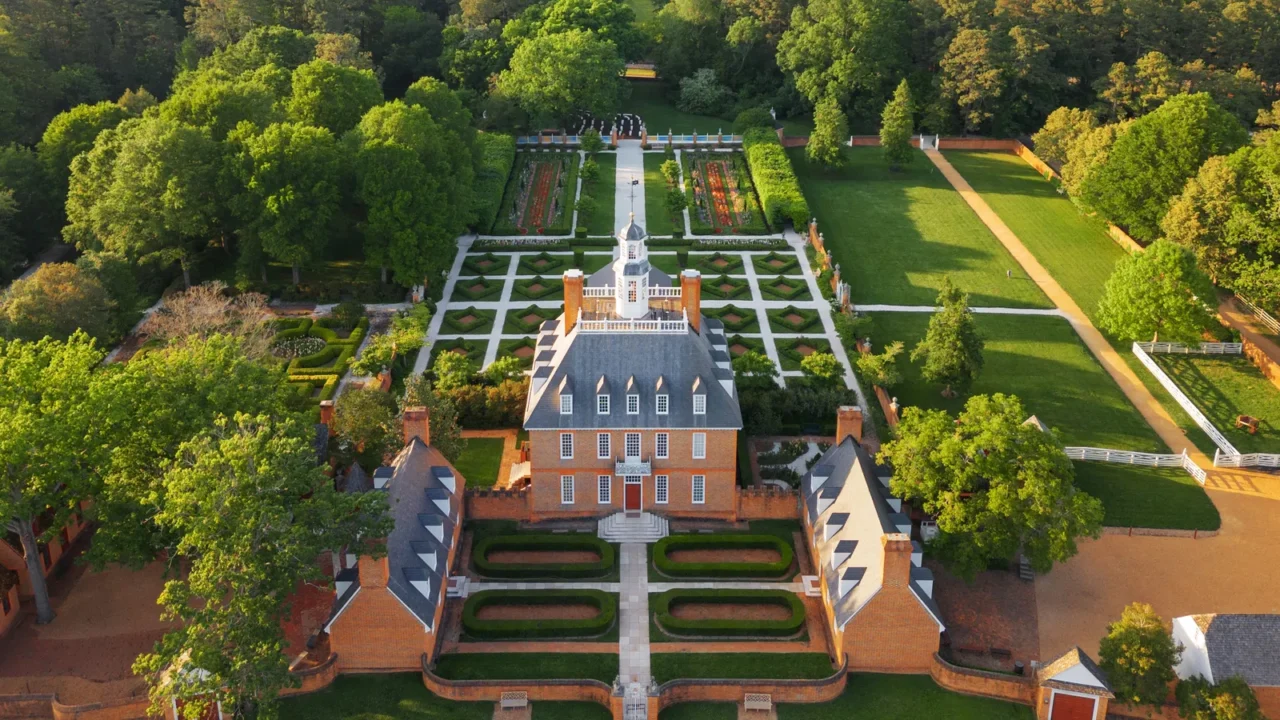 williamsburg virginia may 8 2023 historic williamsburg village at