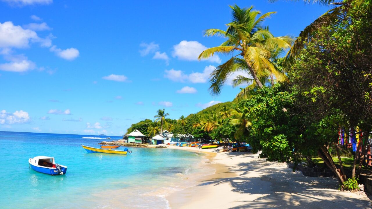 Mustique-island-in-the-Caribbean-islands.