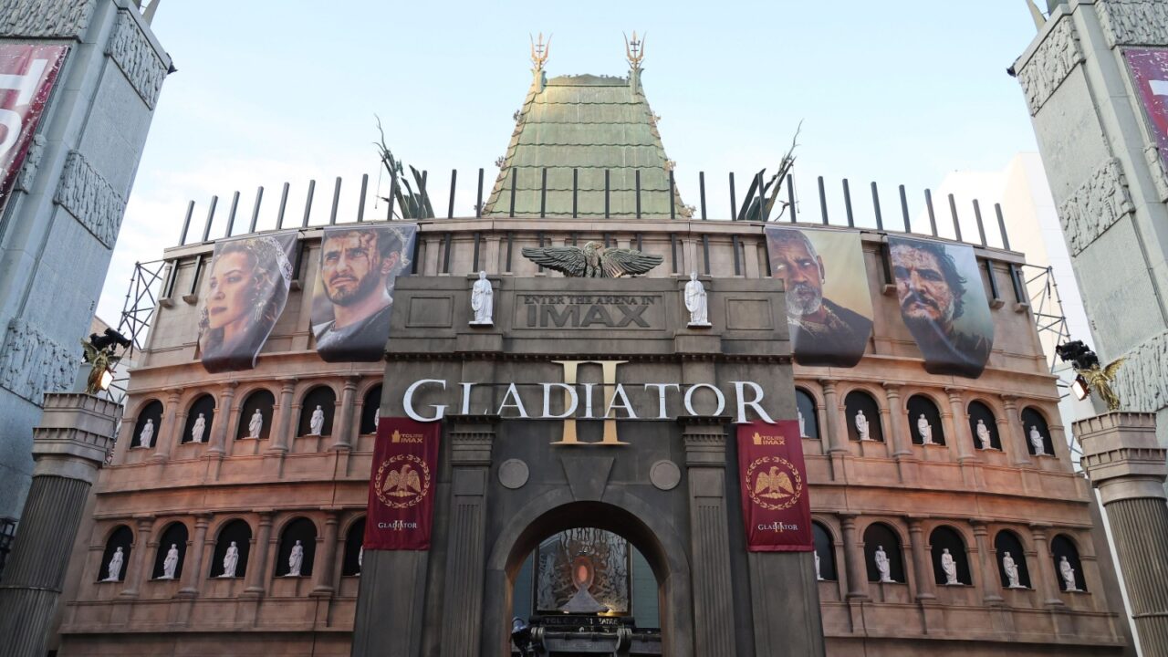 LOS ANGELES, CA - NOVEMBER 18, 2024: General Atmosphere at the Gladiator II premiere at the TCL Chinese Theatre IMAX