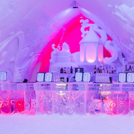 How winter storms in Canada are creating pop-up ice hotel experiences