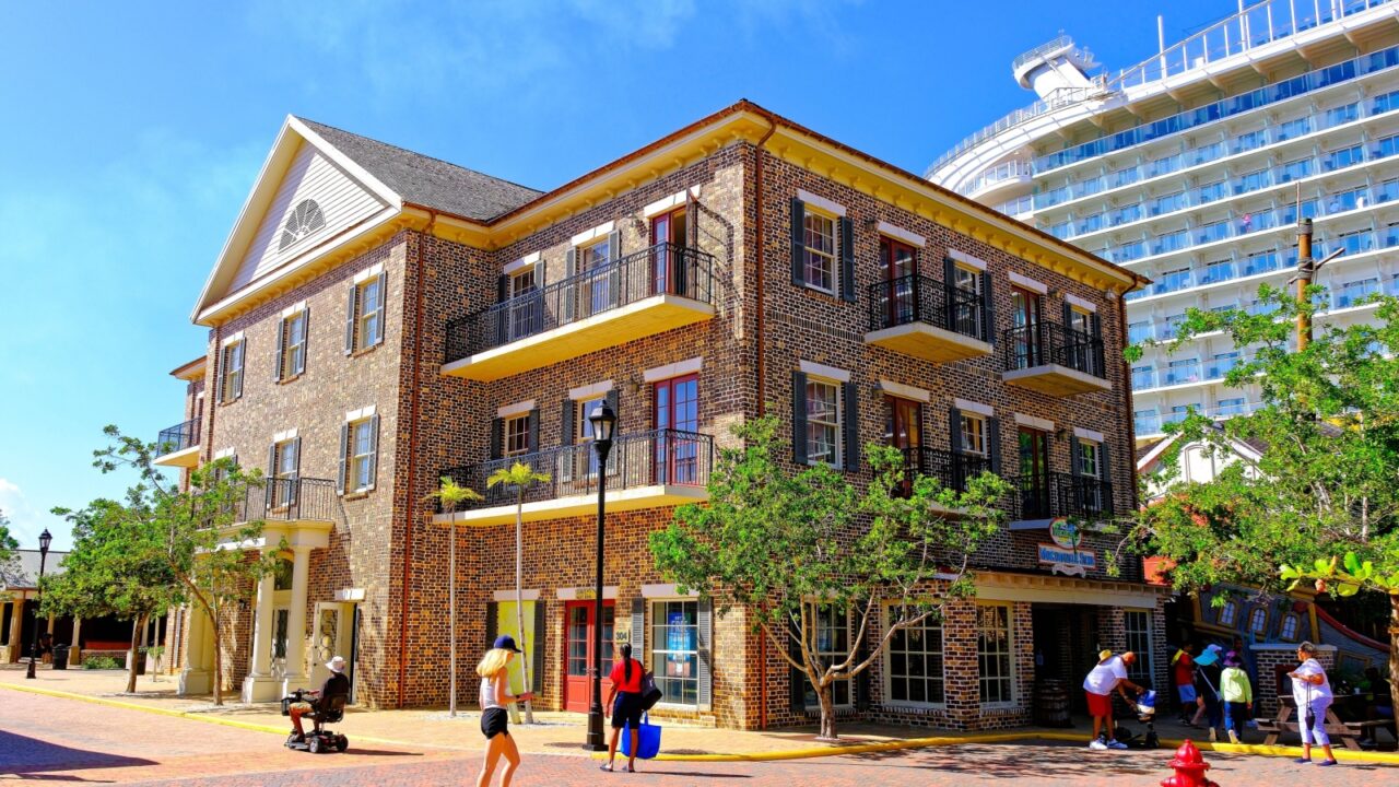 FALMOUTH, JAMAICA - December 21, 2022: Falmouth has been one of the most important and popular ports in Jamaica since 1769, poised between Ocho Rios and Montego Bay on the islands northern coast.