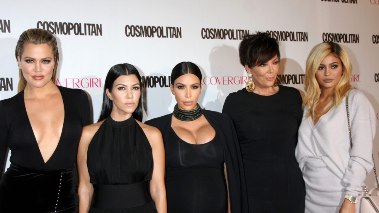 LOS ANGELES - OCT 12: Khloe Karsahian, Kourtney Kardashian, Kim Kardashian West, Kris Jenner, Kylie Jenner at the Cosmo's 50th Anniversary Party at the Ysabel on October 12, 2015 in Los Angeles, CA