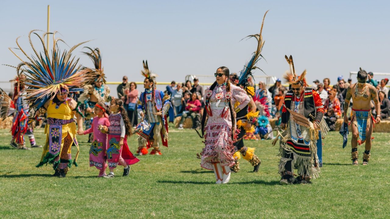 Malibu, California. April 6, 2024. Chumash Day Pow Wow and Inter-tribal Gathering. The Malibu Bluffs Park is celebrating 24 years of hosting the Annual Chumash Day Powwow.