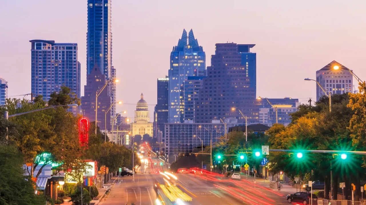 a view of the skyline austin