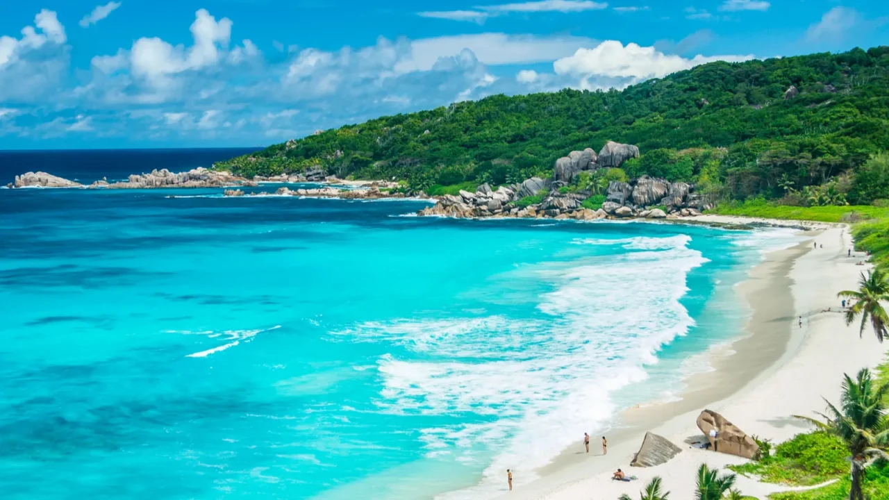 amazing viewpoint on seychelles