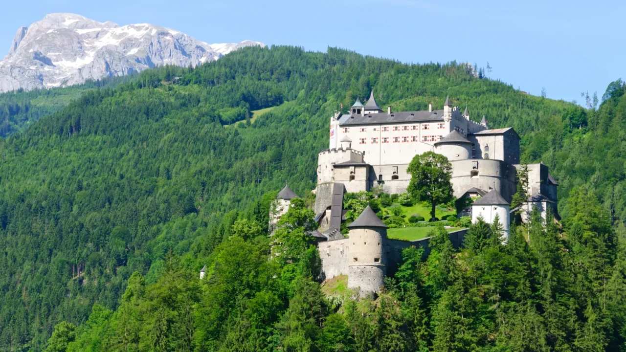 burg hohenwerfen in werfen austria