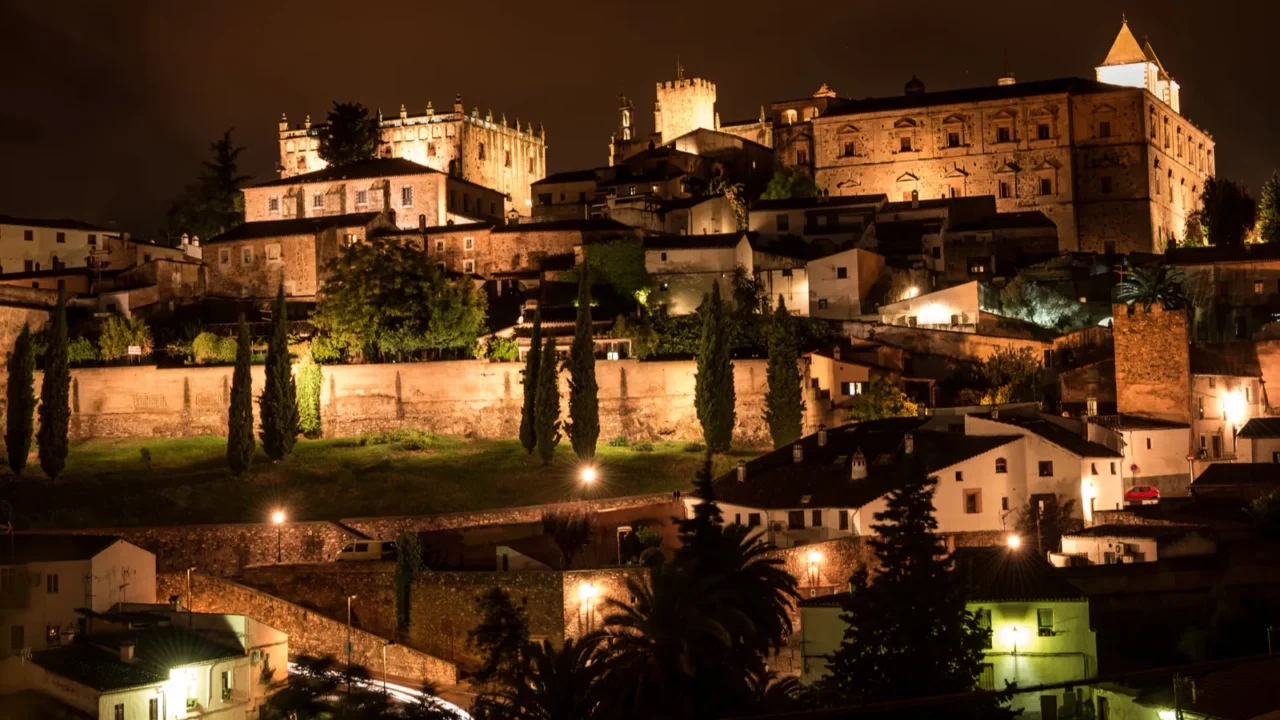 caceres medieval city