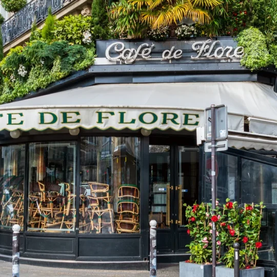Real-life cafés and streets from the show “Emily in Paris”
