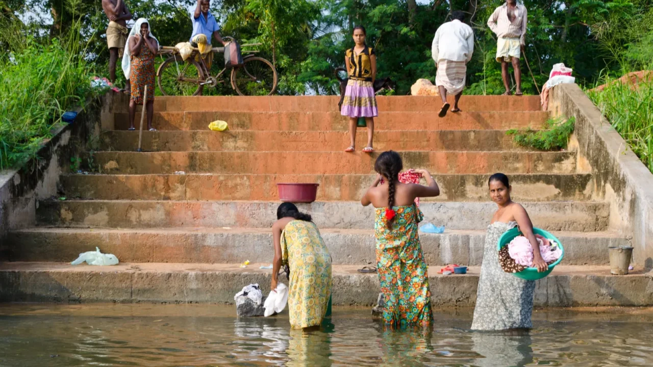central sri lanka december 4 2012 peasants are cleaning on