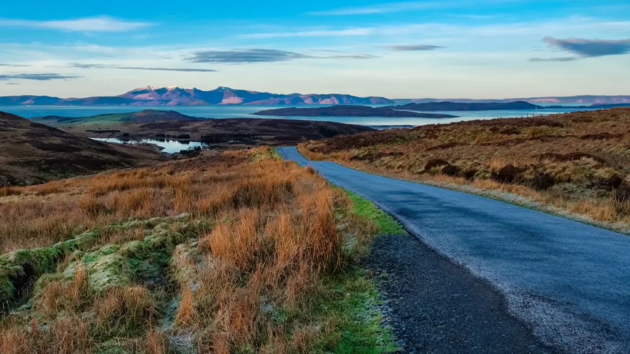 criminal roadside dumping and polluting on one of scotlands