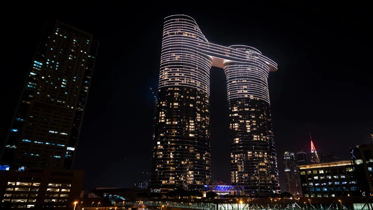 dubai uae  united arab emirates november 28th 2022 beautiful